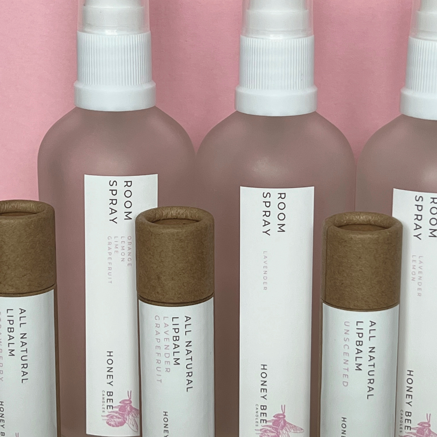 Lavender + Grapefruit Beeswax Lipbalm