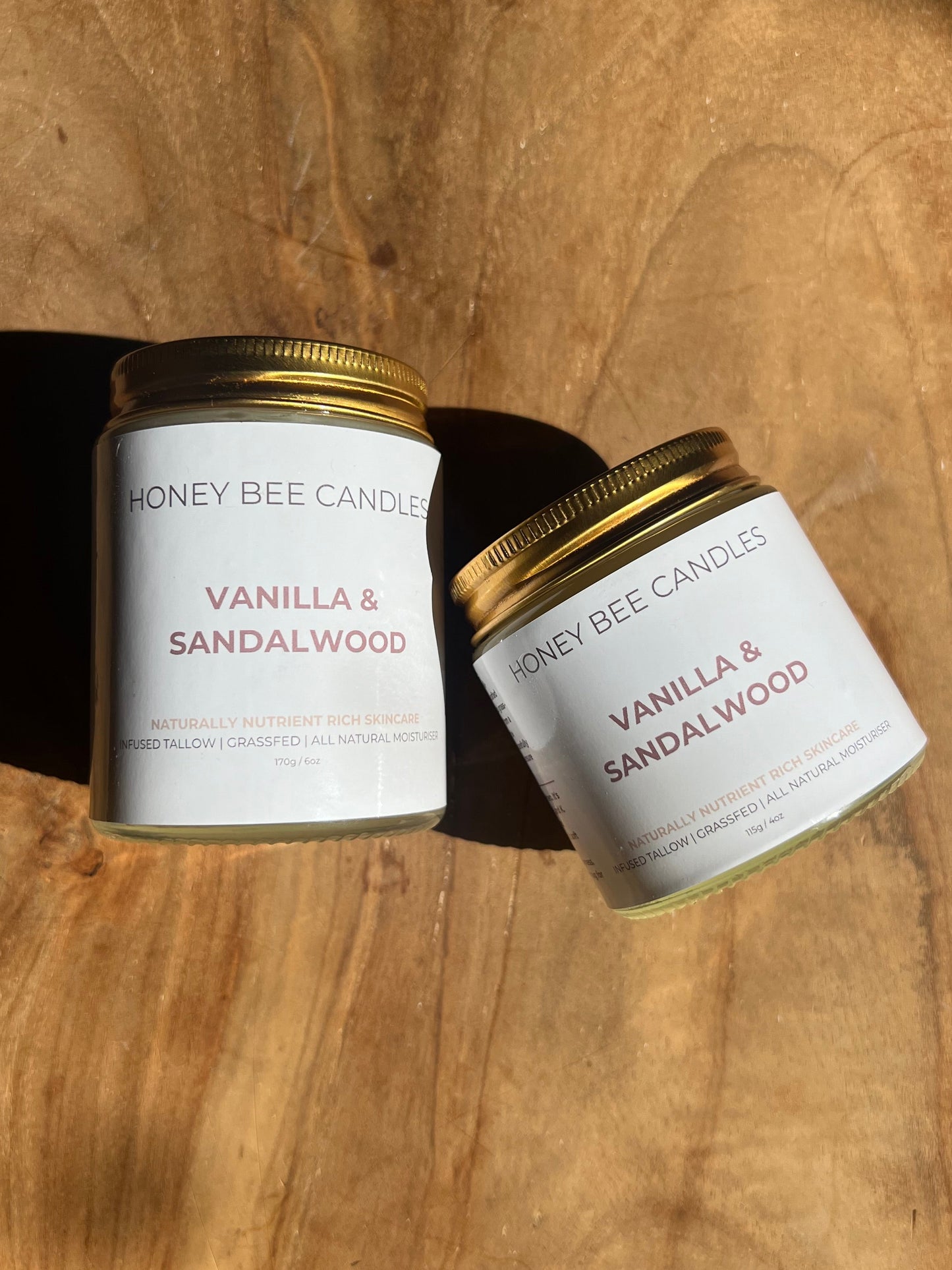 LIMITED EDITION Vanilla & Sandalwood infused Tallow balm