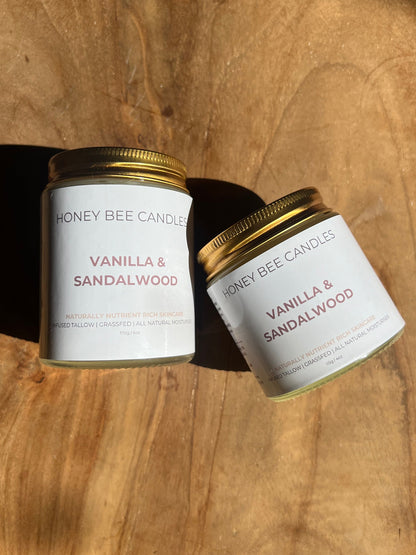 LIMITED EDITION Vanilla & Sandalwood infused Tallow balm