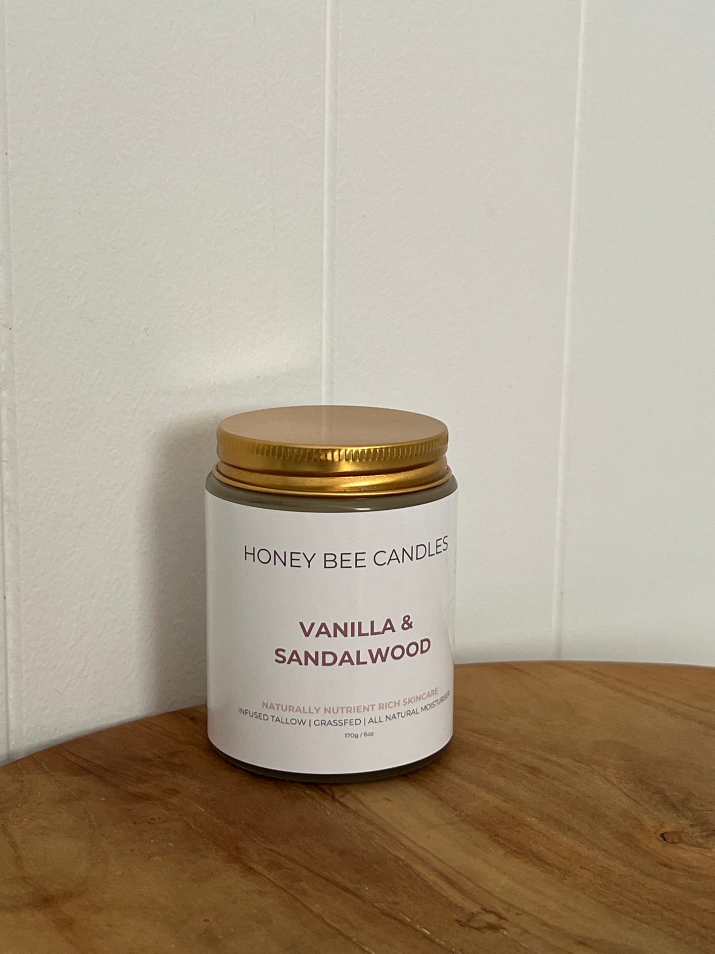 LIMITED EDITION Vanilla & Sandalwood infused Tallow balm